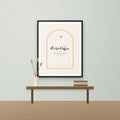 Ramadan Mubarak Arch Printable Wall Art