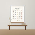 Arabic Alphabet Nursery Printable Wall Art