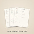 Ramadan Planner Printable 30 Days