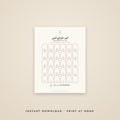 Ramadan Countdown Calendar Printable